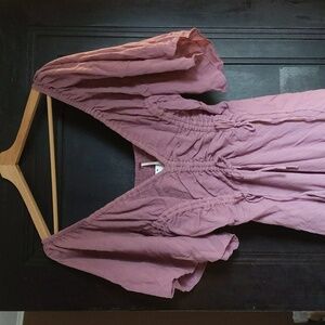 Purple Free People Cotton Dress